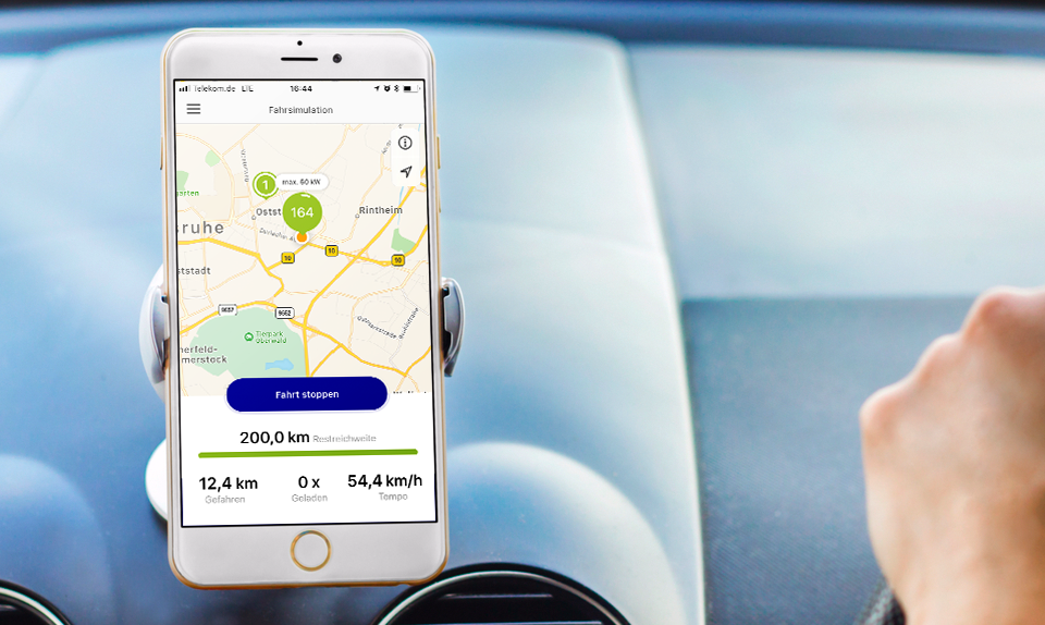 EnBW mobility+ App analysiert Fahrverhalten