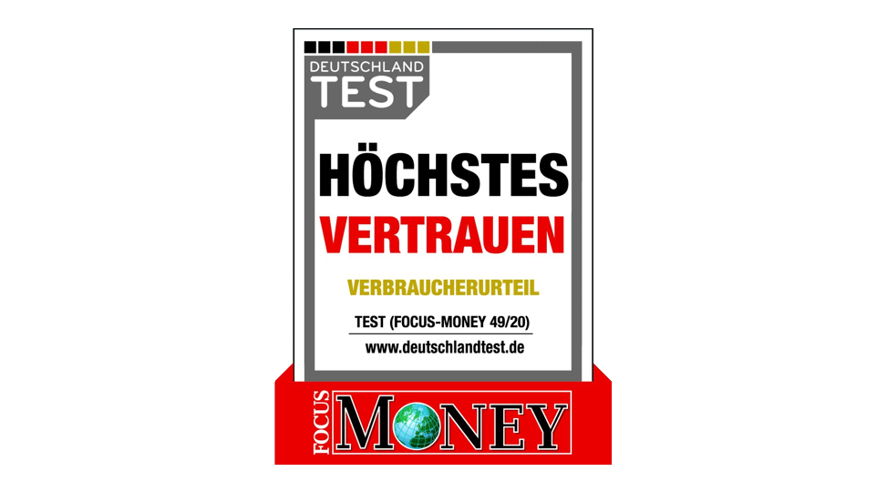 Focus Money Siegel Kundenvertrauen