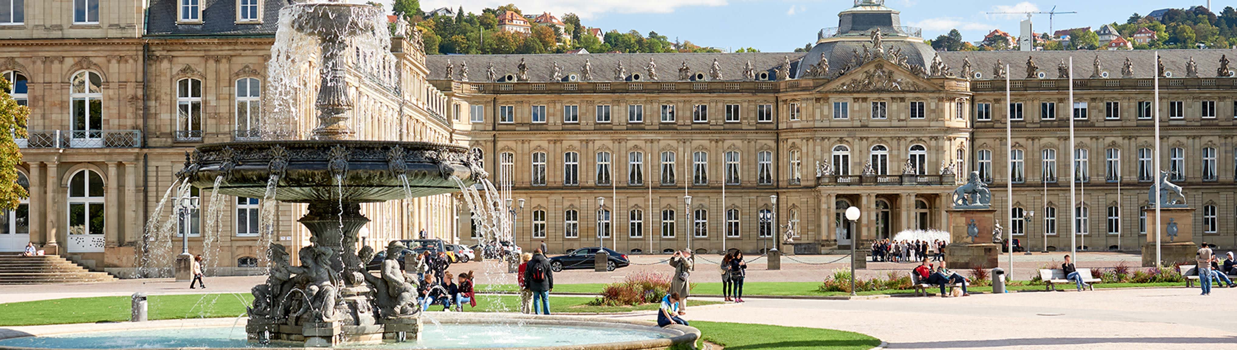 Schlossplatz in Stuttgart