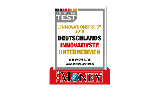 Focus Money Innovationspreis 2017: Deutschlands Innovativste Unternehmen