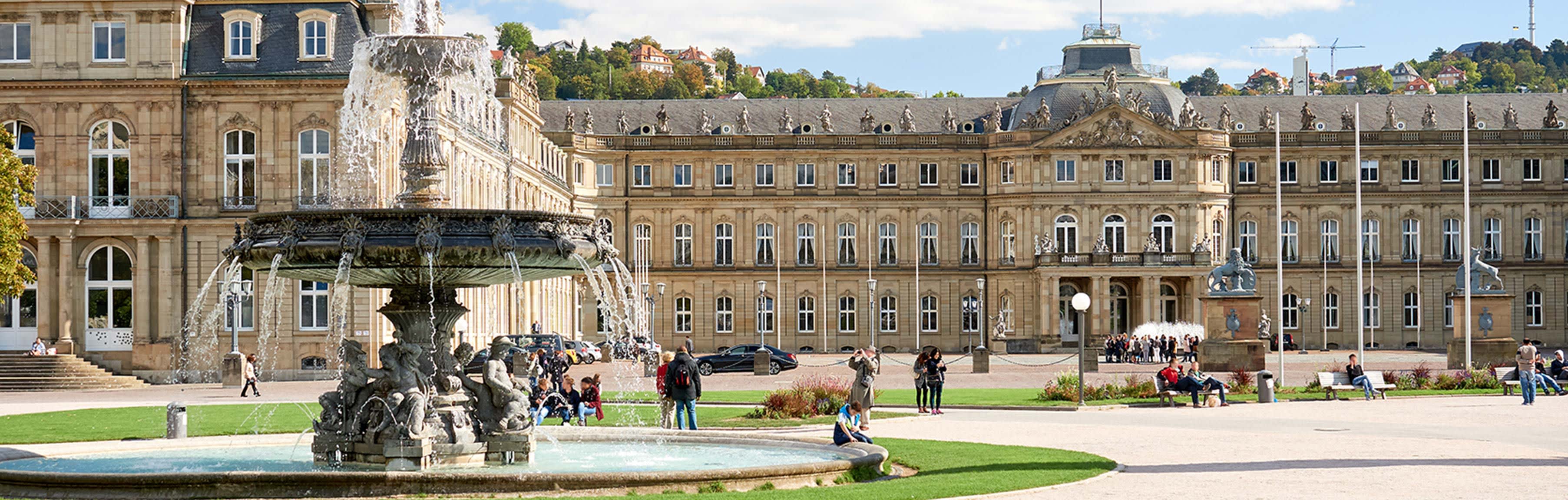 Schlossplatz in Stuttgart