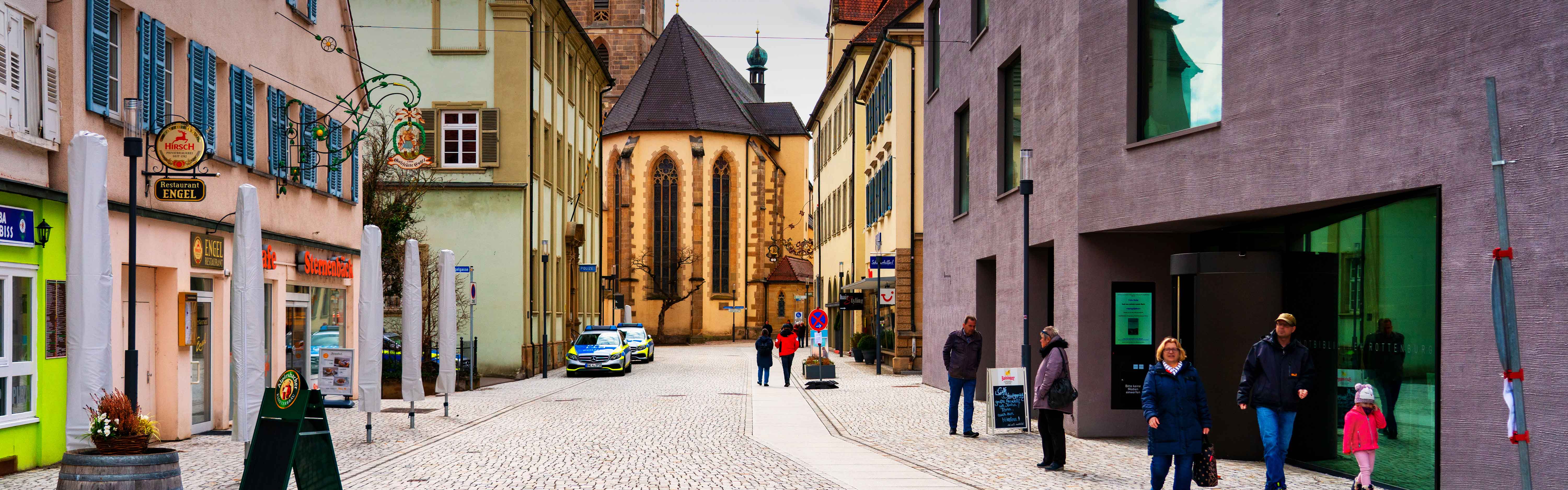 Zentrum von Rottenburg