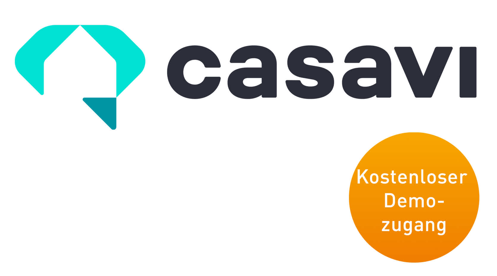 Wohnungswirtschaft Partner Casavi Logo und Störer