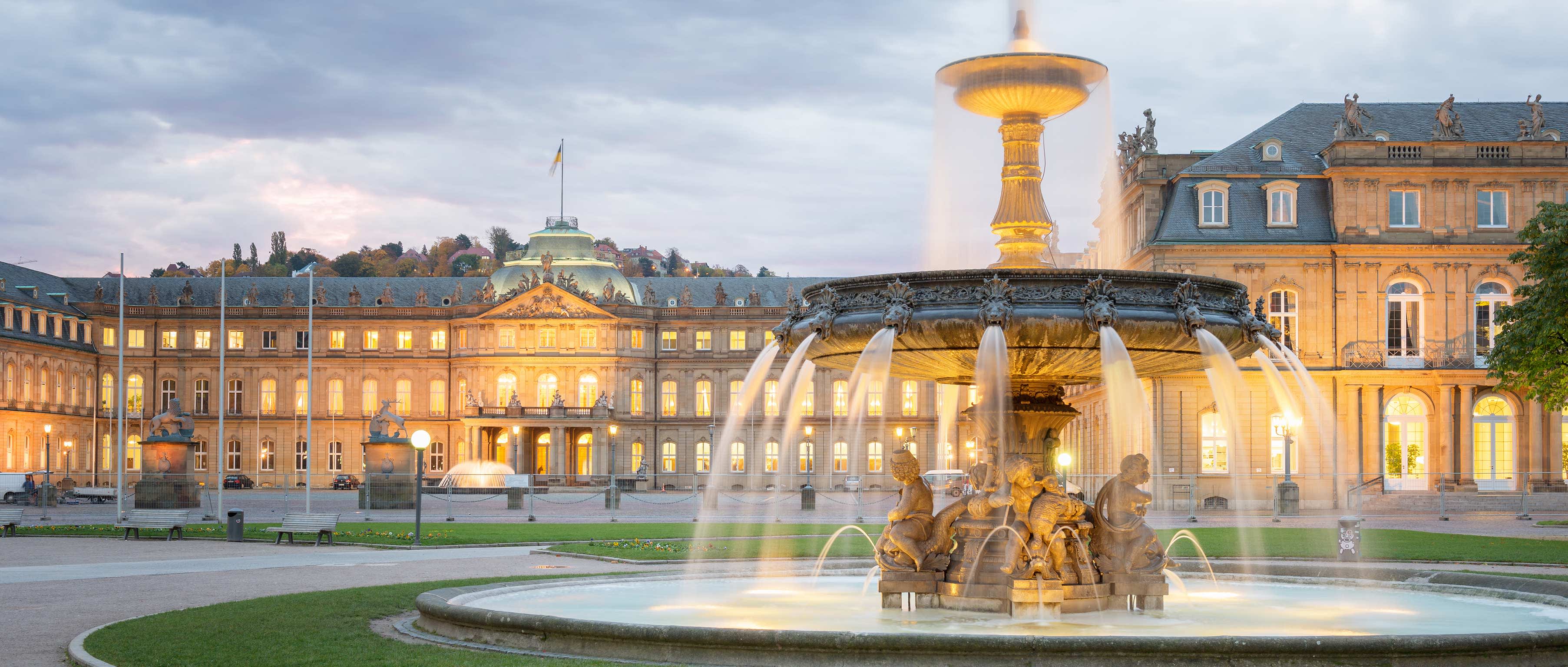 Schlossplatz in Stuttgart