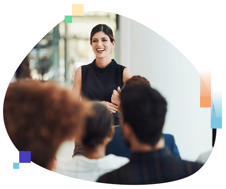 Woman at Conference