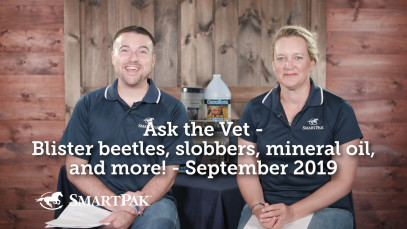 Ask the Vet – Blister beetles, clover slobbers, mineral oil, and more! – September 2019