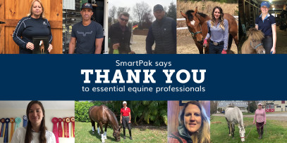 SmartPak Says Thank You to Essential Equine Professionals