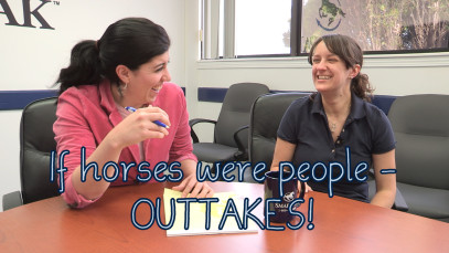 If horses were people – OUTTAKES!