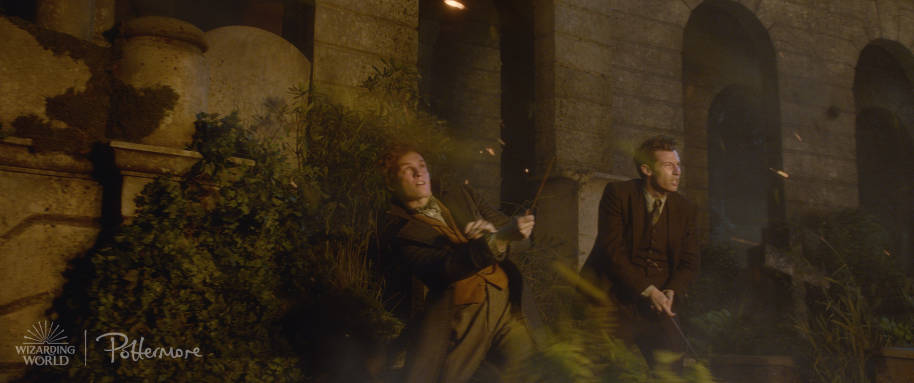 The Scamander brothers, Theseus and Newt, from the Fantastic Beasts: Crimes of Grindelwald trailer
