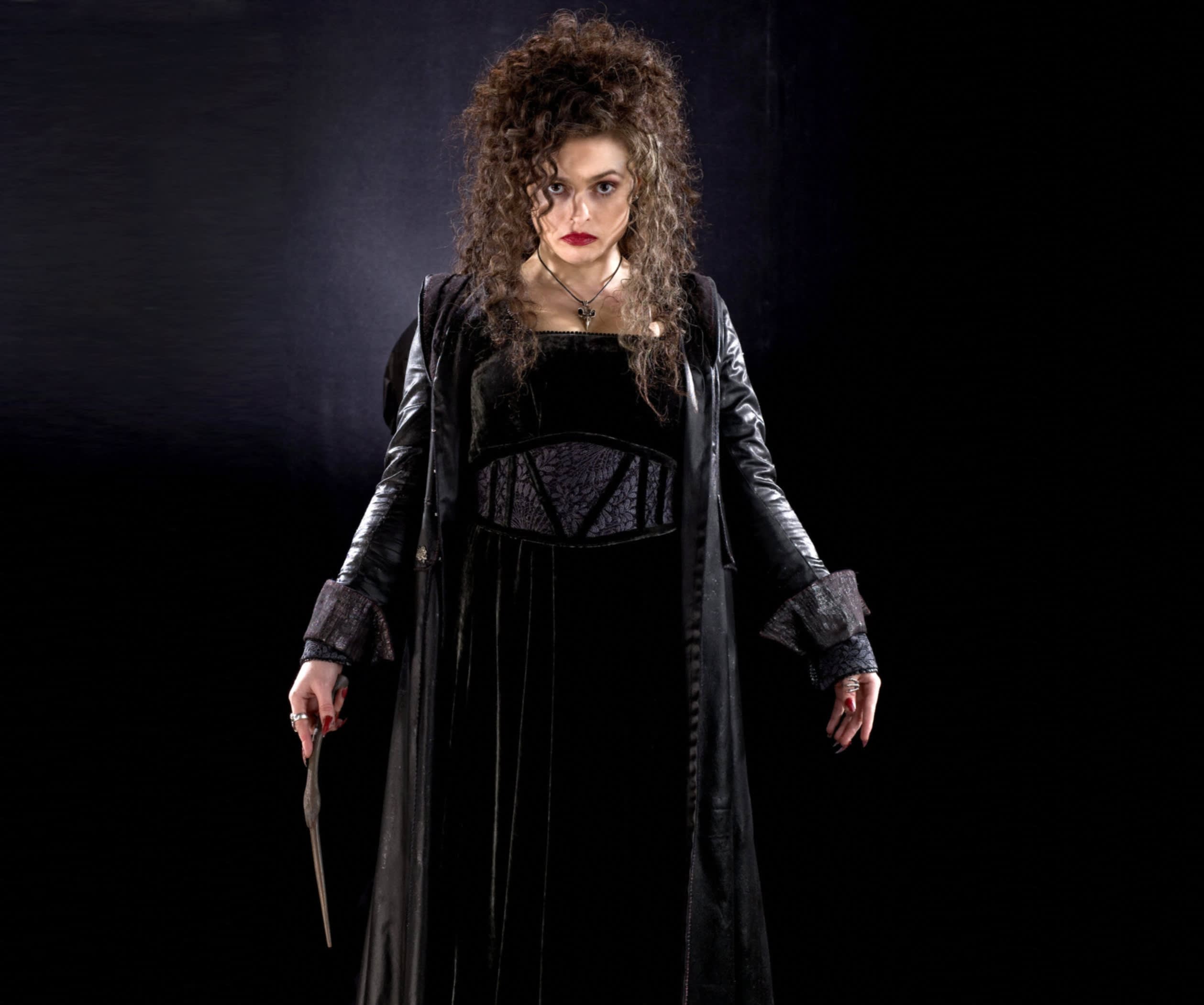 Bellatrix Lestrange fullbody shot from the Half Blood Prince