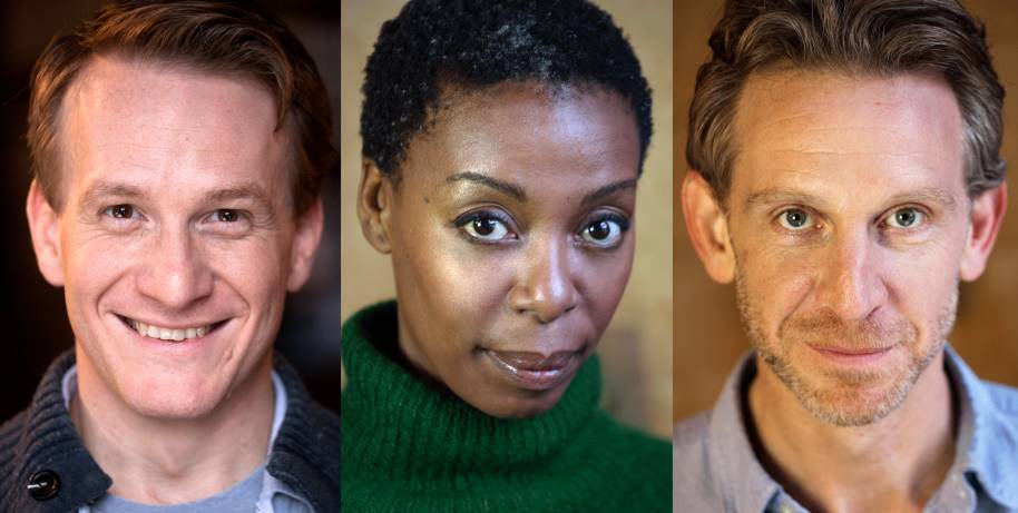 Cursed Child cast Harry Hermione Ron individual headshots
