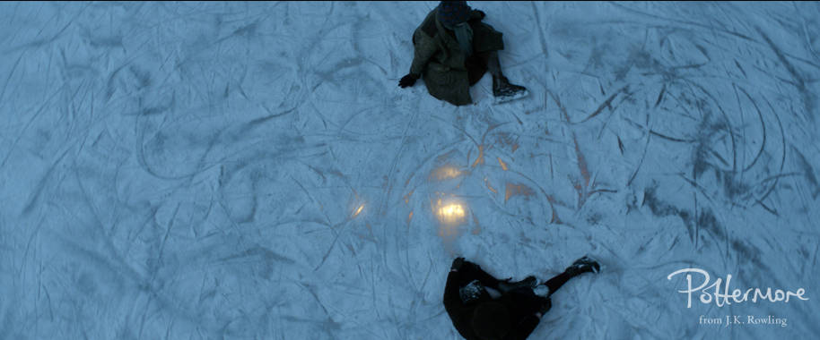 Light below ice in Fantastic Beasts and Where to Find Them