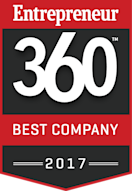 Logo: Entrepreneur 360 Best Company 2017