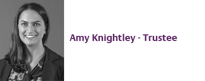 Amy Knightley - Trustee Amy Knightley - Trustee