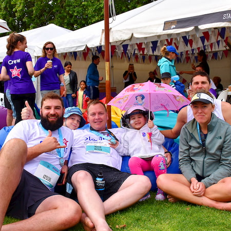 Foundation fundraising run