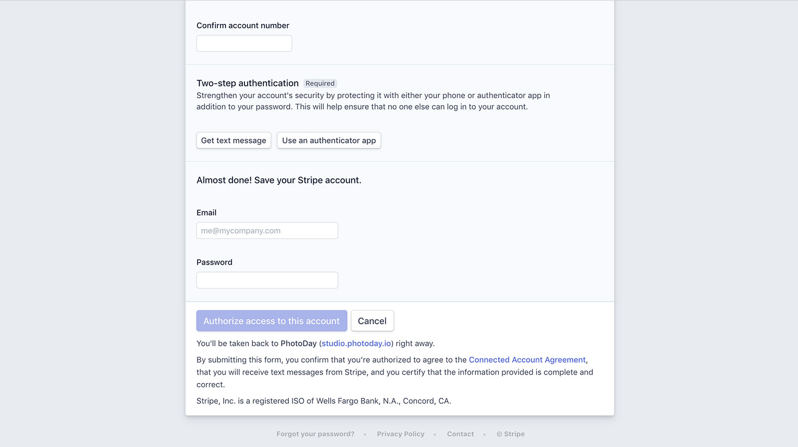 Stripe Access