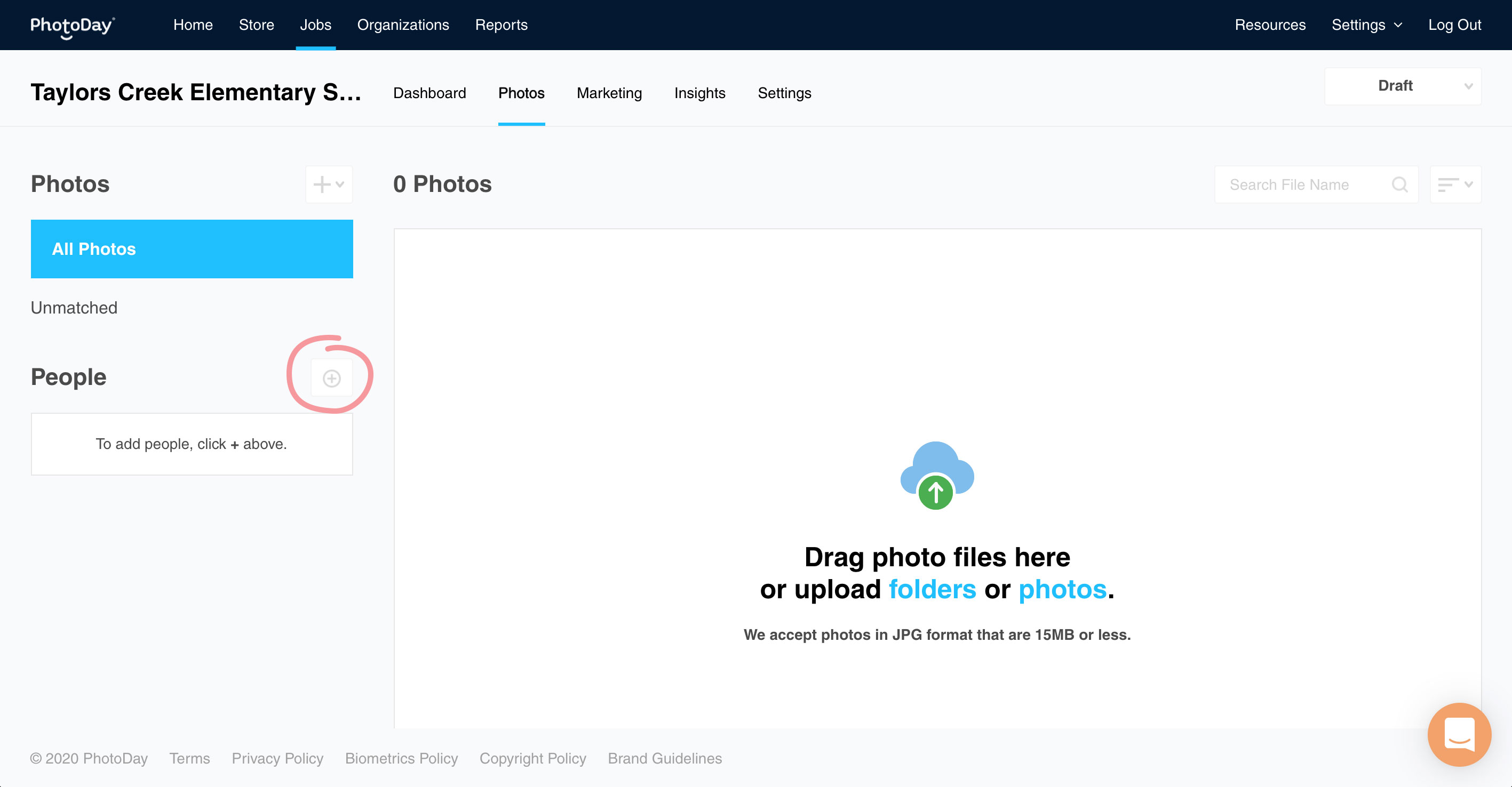 Job -Empty - Add people icon
