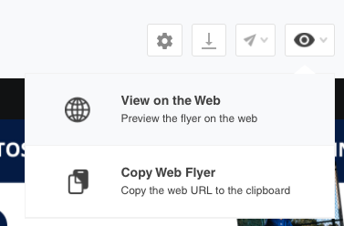 Share options for group and public