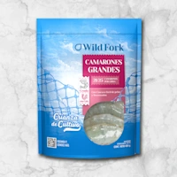 81986 WFMex Packaged CAMARON CRUDO CON PIEL 21 25 Pescados