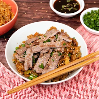 81848 Bistec de Top Sirloin de Res Canadiense Certified Angus Beef Cocinado