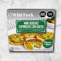 MINI QUICHES DE ESPINACAS CON QUESO