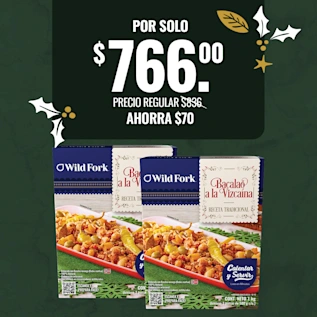 Kit Bacalao a la Vizcaína | Platillos Navideños