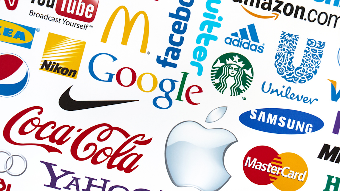 iStock 458126133 => Marke, Marketing, Brand, Branding, Werbung, Google, Mc Donalds, Apple, Coca Cola, Samsung, MasterCard, Amazon, Adidas, Unilever, Starbucks, Nikon,