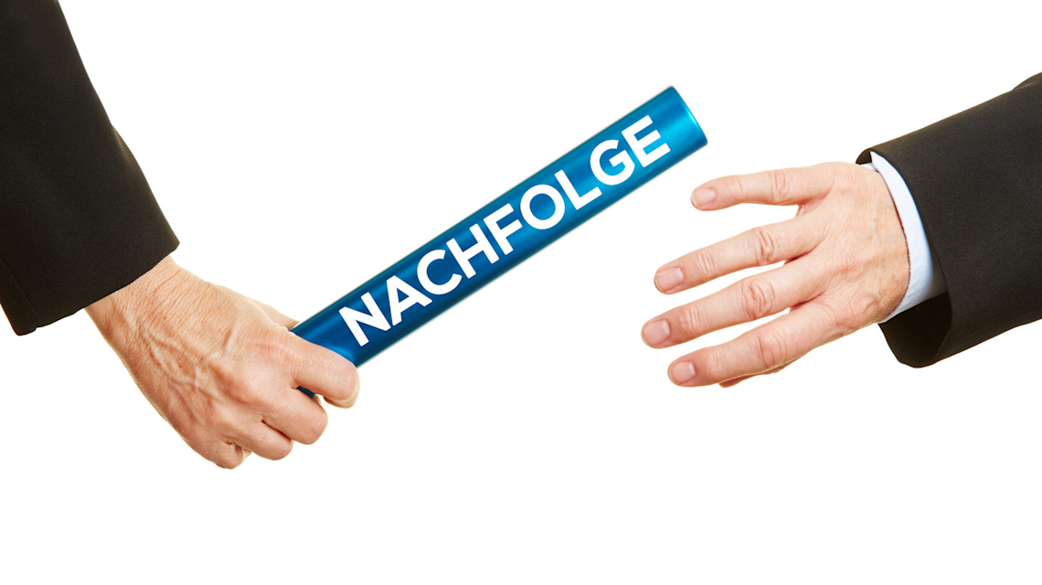 Unternehmensnachfolge Staffelstab