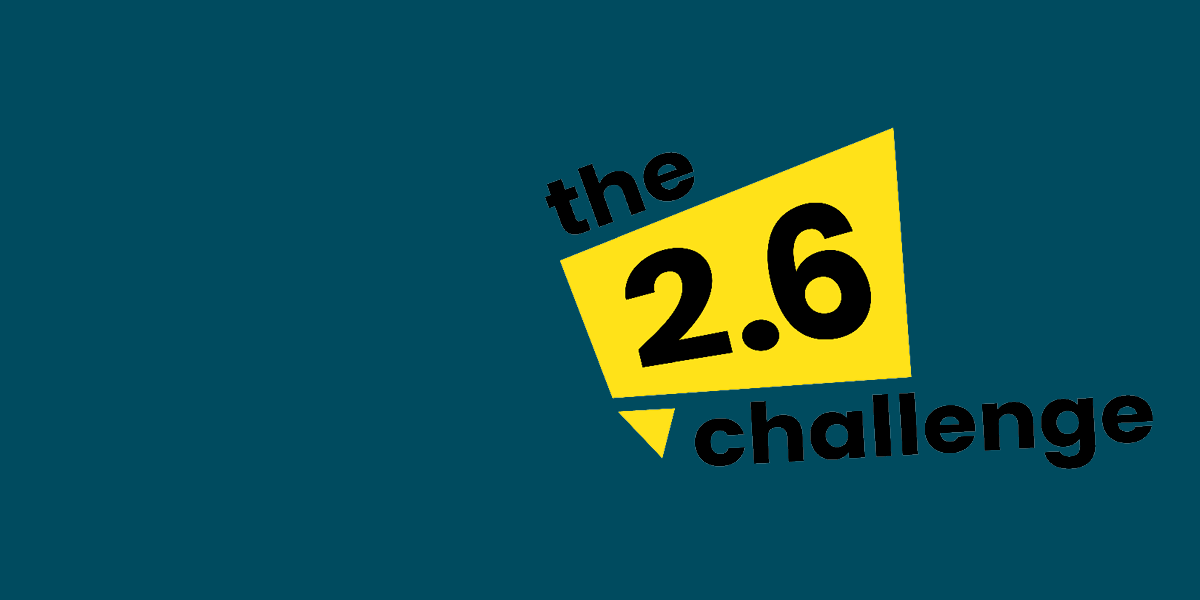 The #TwoPointSix Challenge