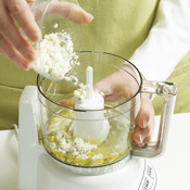 A mini processor is great for mixing small amounts of vinaigrette (or simply whisk ingredients by hand).
