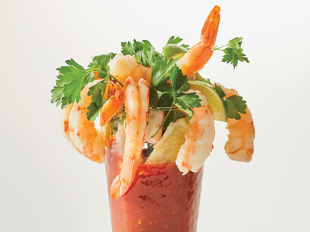 Shrimp cocktail in a glass | All about shrimp