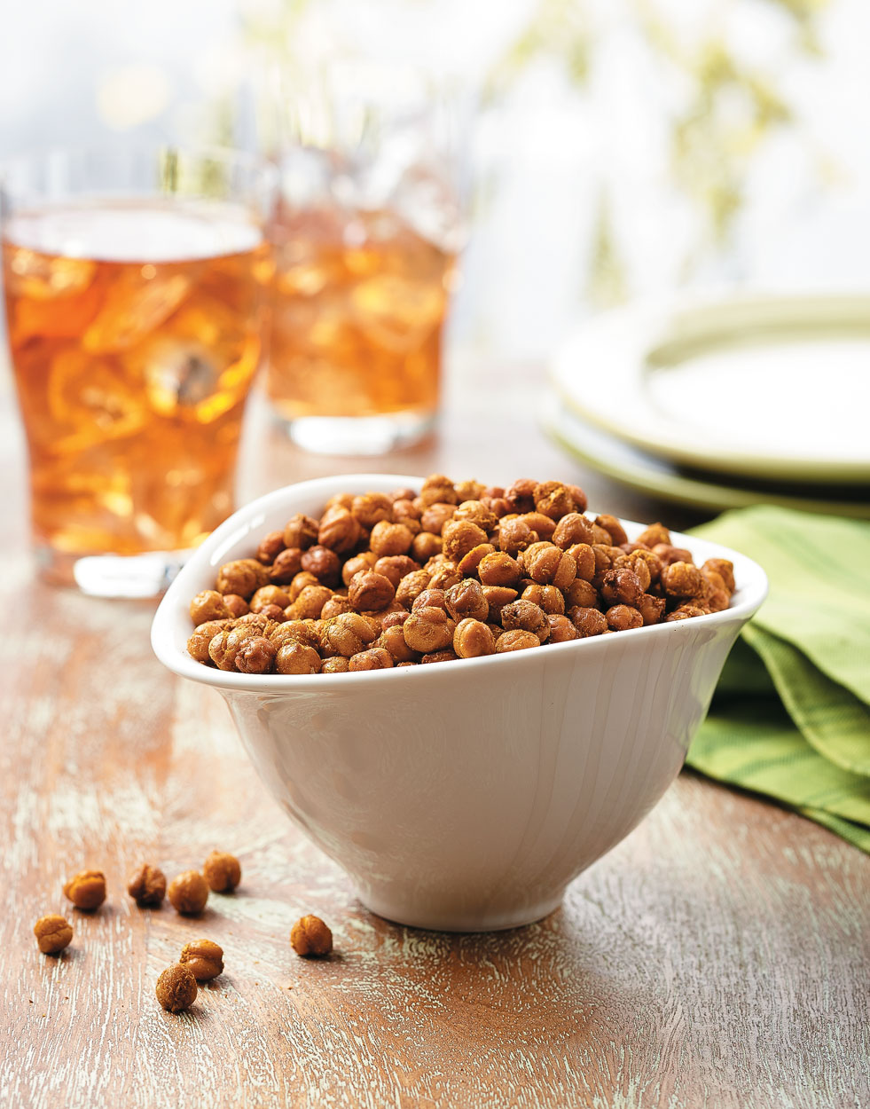 Curry-Roasted Chickpeas