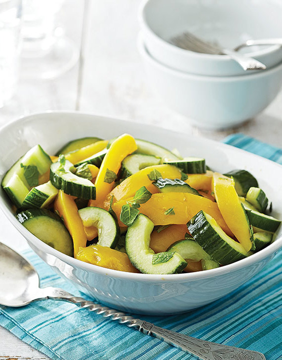 Mango Cucumber Salad