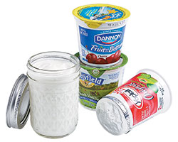 Homemade yogurt vs. store-bought