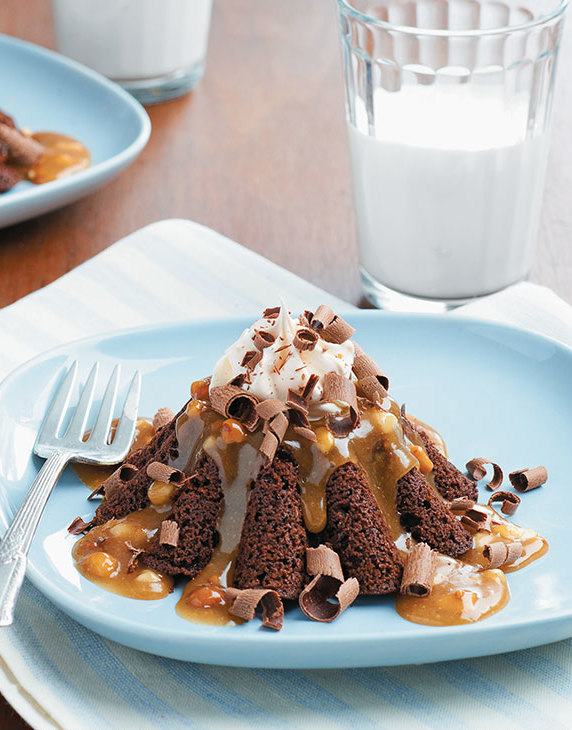 Brownies & Peanut Butter Sauce