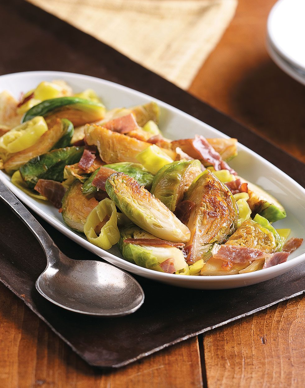 Pan-Roasted Brussels Sprouts