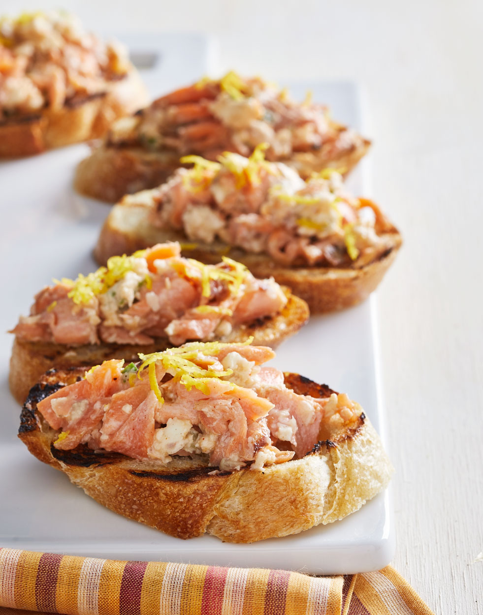 Grilled Salmon Rillettes