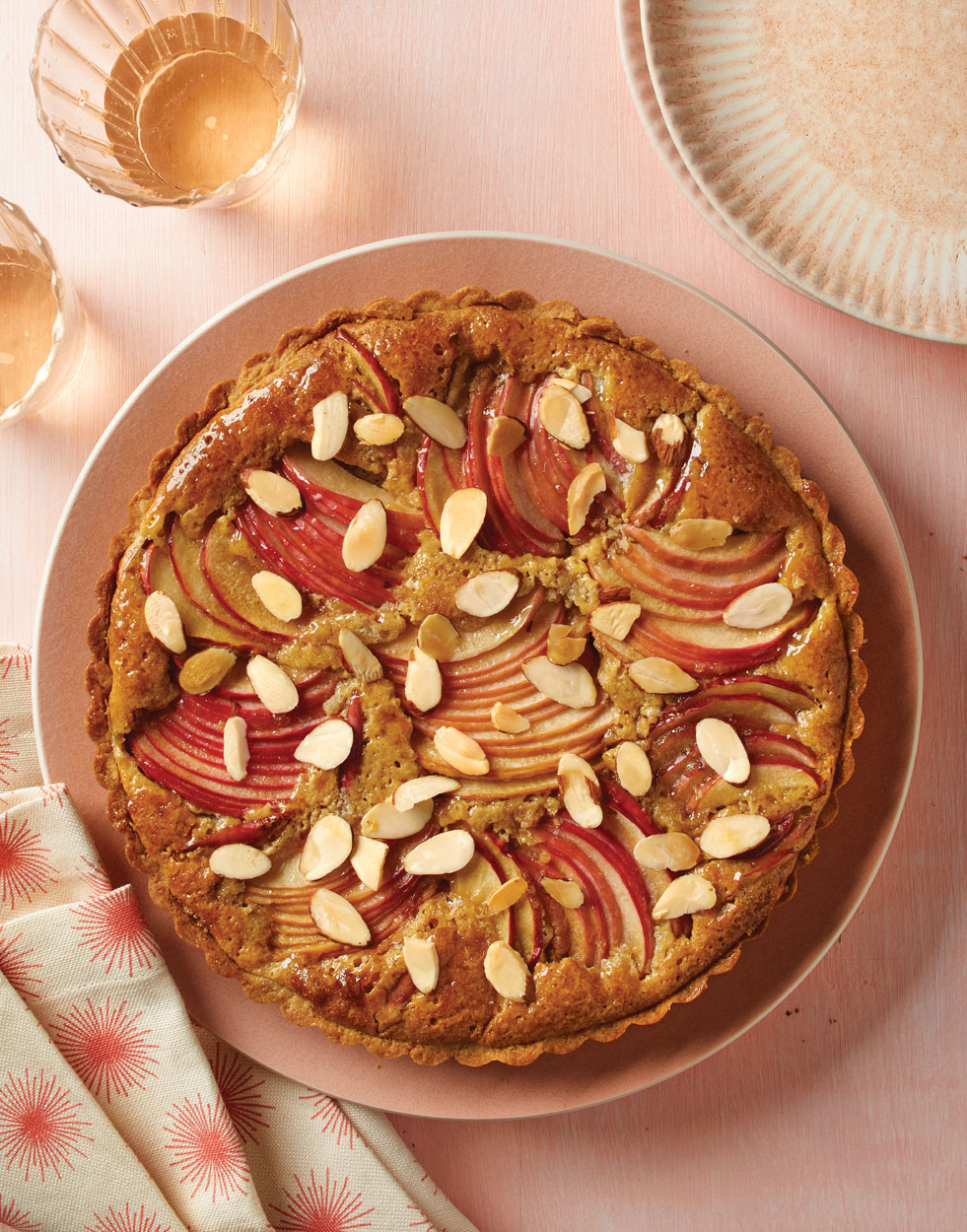 Apple Tart with frangipane