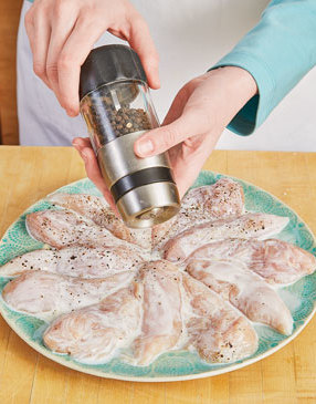 Buttermilk-Chicken-Tenders-with-Parmesan-and-Almonds-Step2