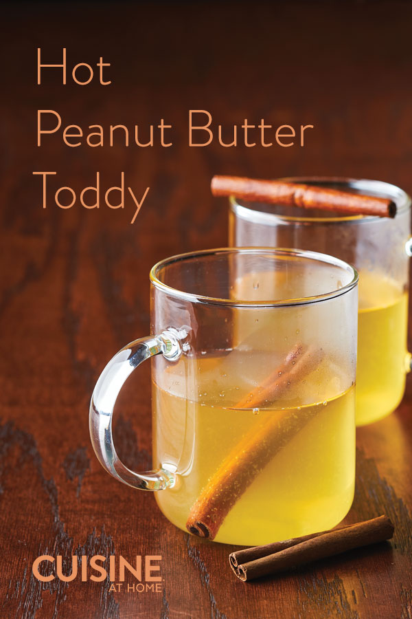 Peanut Butter Hot Toddy with Skrewball Peanut Butter Whiskey