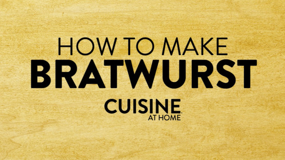 How to Make Classic Bratwurst