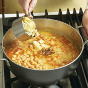 Canned artichoke hearts in water are best for this recipe. Marinated varieties will give the soup an off flavor.