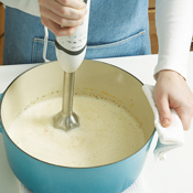 If you have a hand-held blender, pur&eacute;eing the soup is a snap. But a standard blender works fine too.