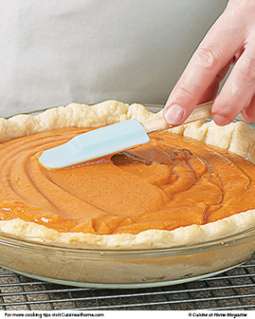 For the best filling, whisk all the ingredients to combine, then pour over crust and smooth the top.