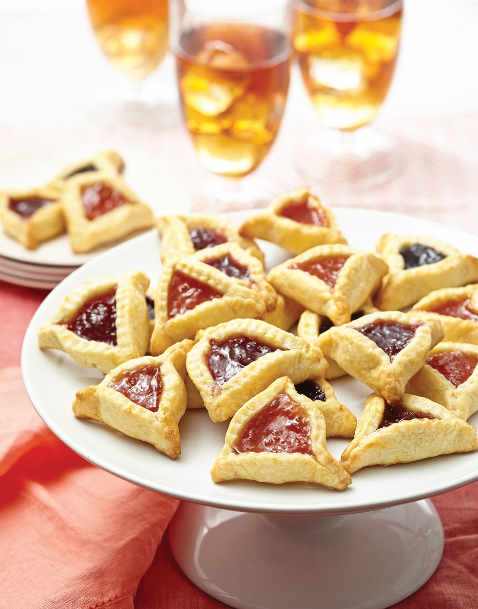 Cream Cheese Hamantaschen with fruit filling
