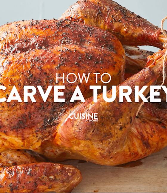 How to Carve a Turkey