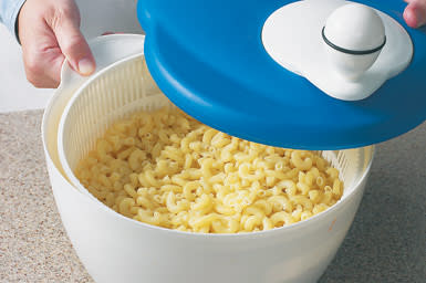 How to Spin-Dry Pasta for Pasta Salads