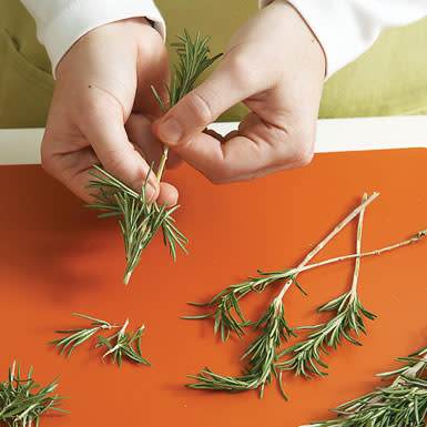 Skip the Wooden Skewers for Grilling and Use Rosemary Sprigs Instead