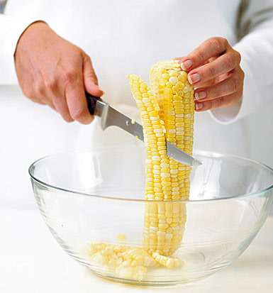 How To Cut Corn Off the Cob