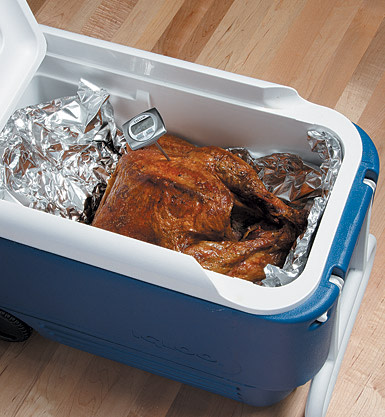 How to Keep Your Turkey Warm-No Oven Space Required!
